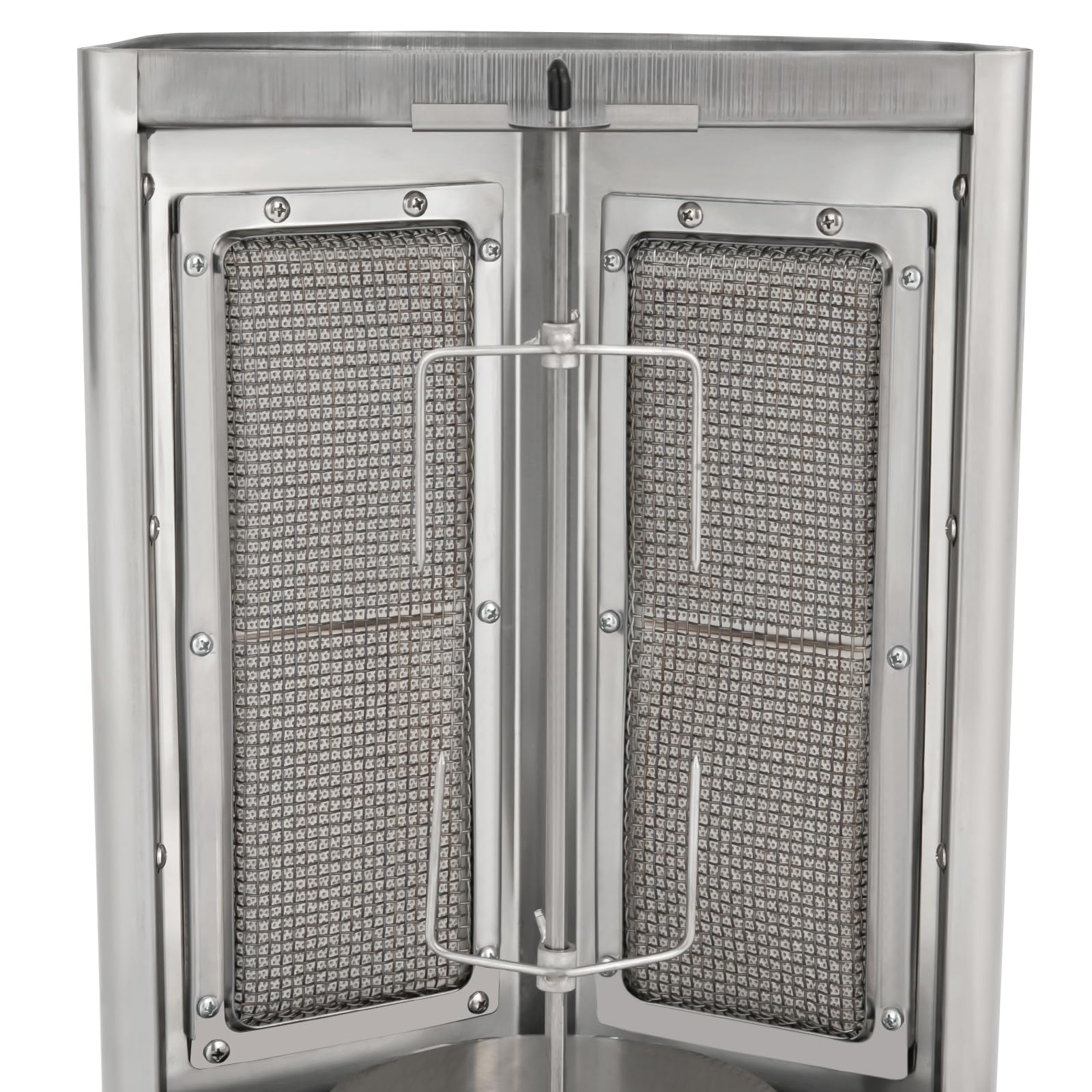 Barbecue Con Griglia Girevole Barbecue Verticale A Gas, 4300 W