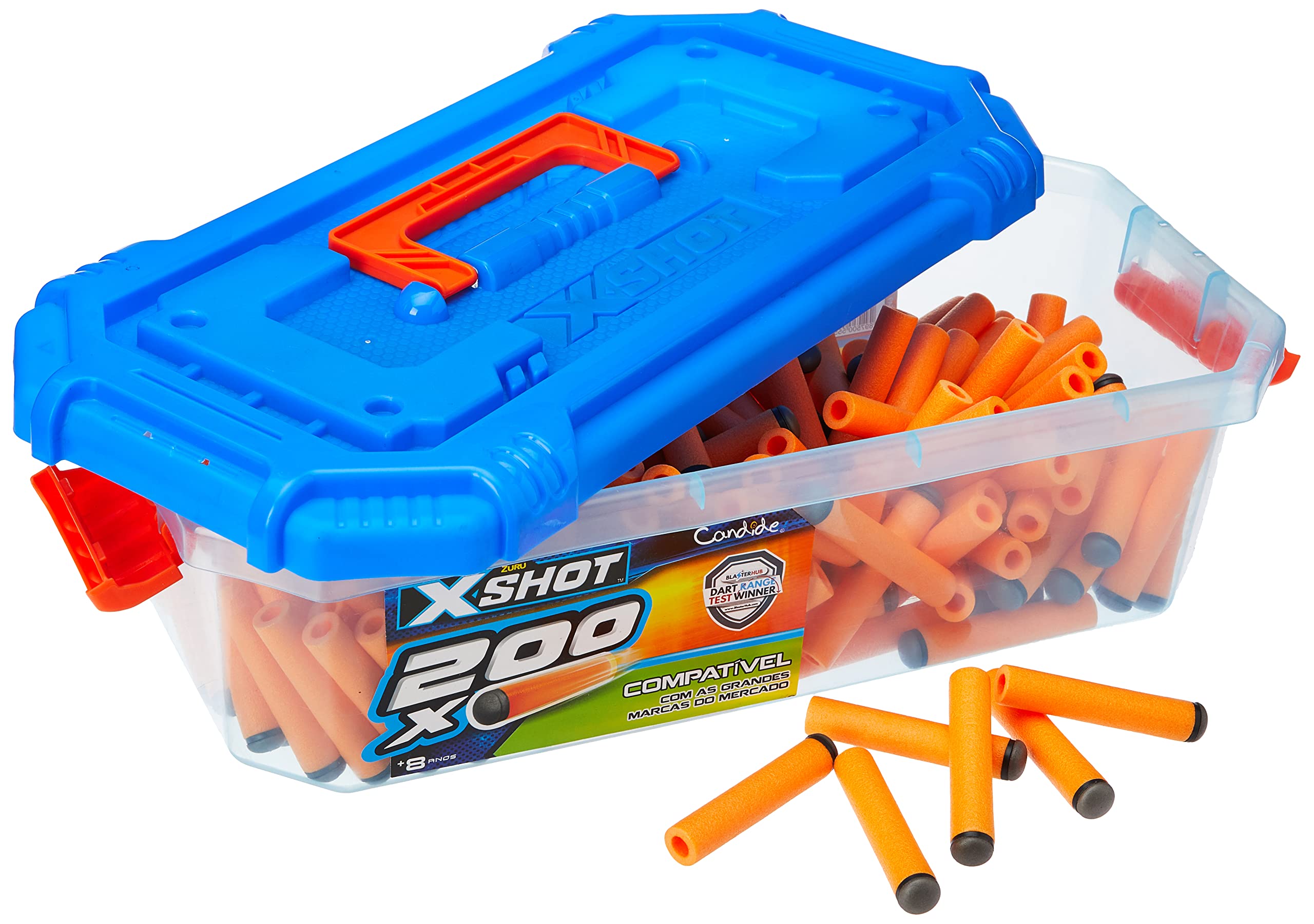 X Shot Refil com 200 Dardos, Candide, Amarelo | Amazon.com.br