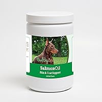 Vista 36 de Healthy Breeds Golden Retriever - Aceite de salmón masticable suave, 90