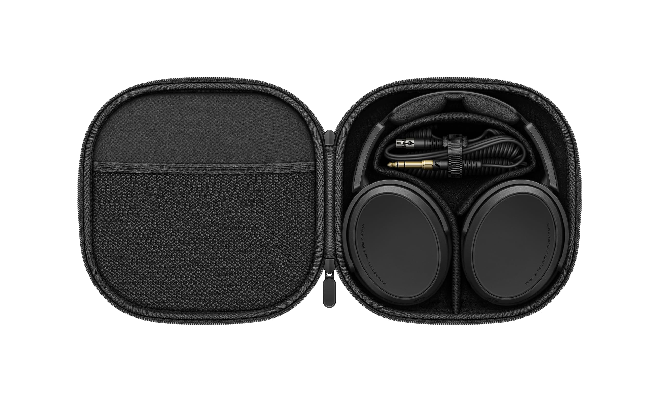 Sennheiser Astuccio studio professionali chiuse | Include cavo a spirale da 3m, Cuscinetti auricolari di ricambio e custodia da viaggio