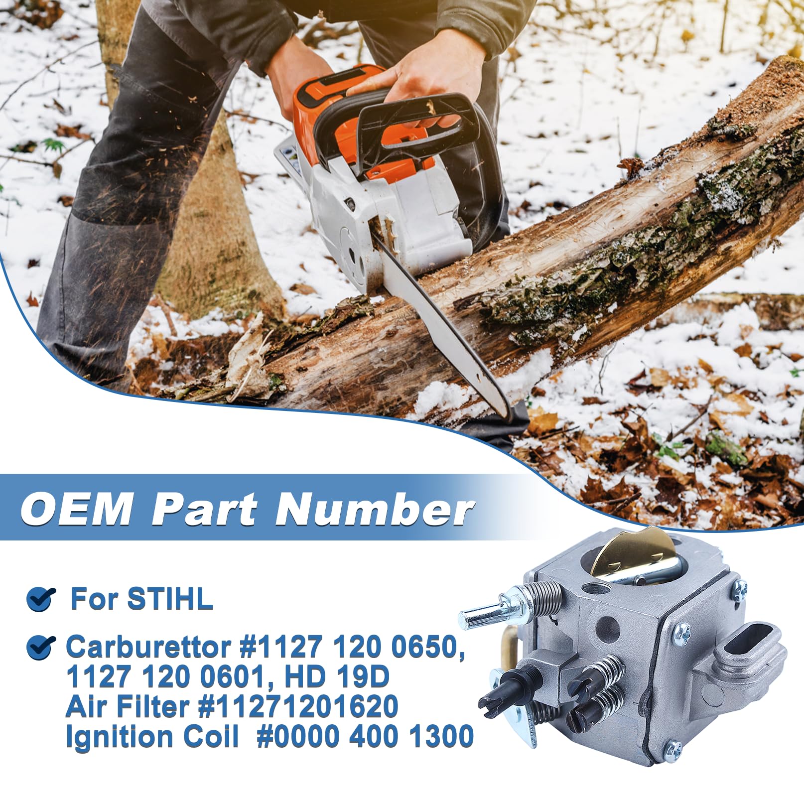 Kit de Filtre à air pour STIHL 029 039 MS290 MS310 MS390 tronçonneuse Kit de Filtre à air pour STIHL 029 039 MS290 MS310 MS390 tronçonneuse