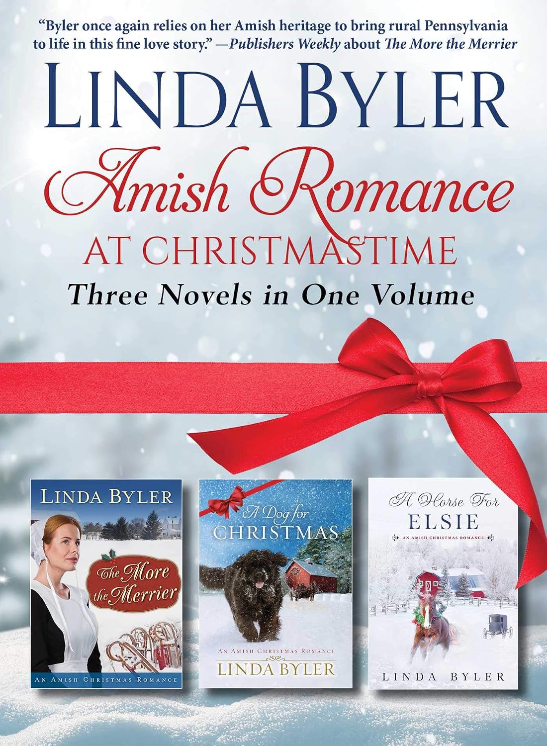 Amish Romance at Christmastime Three Novels in One Volume Byler
