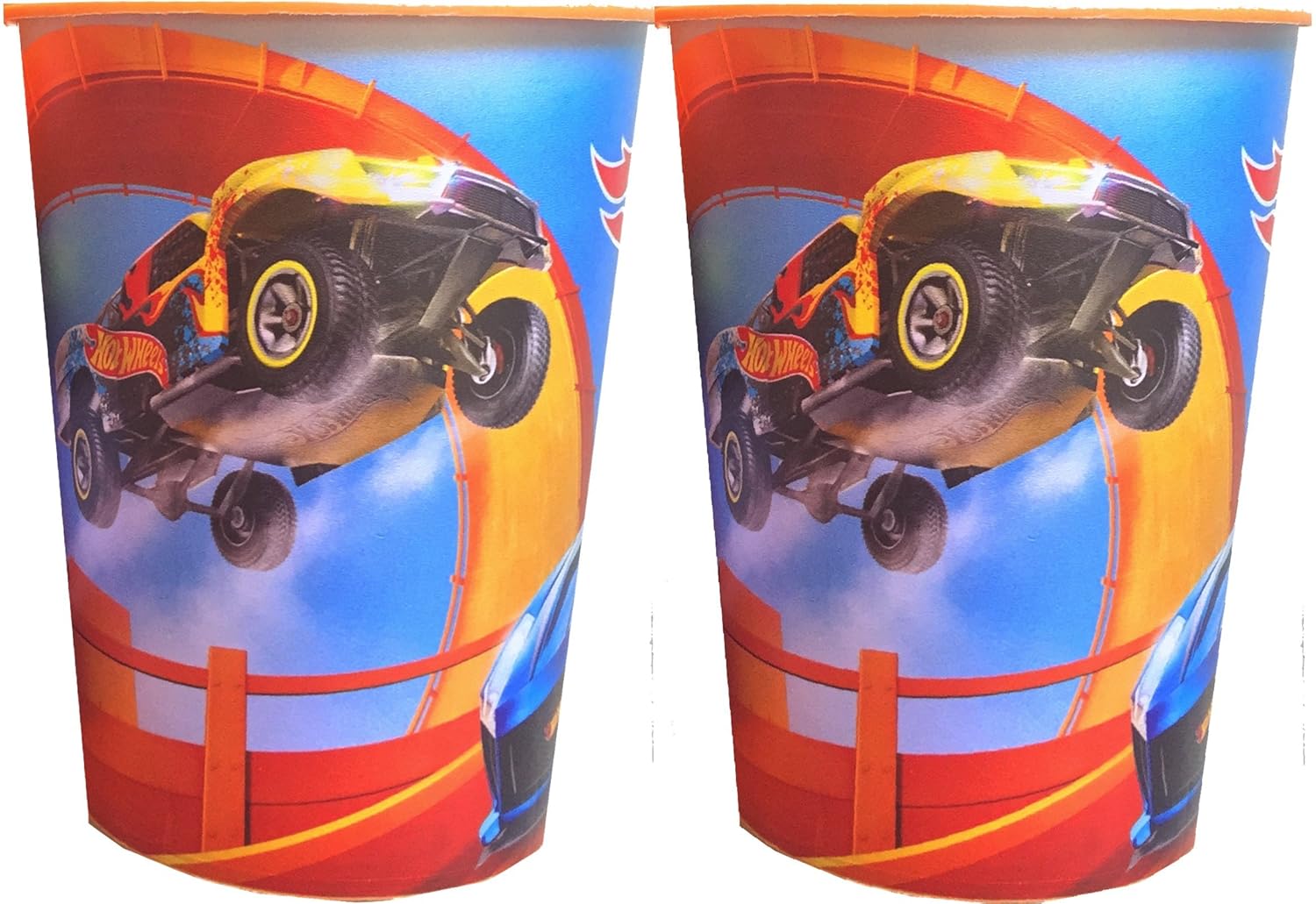 Hot Wheels Childrens Fun Drinkware Gift Set Souvenir Cups
