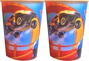 Hot Wheels Childrens Fun Drinkware Gift Set Souvenir Cups