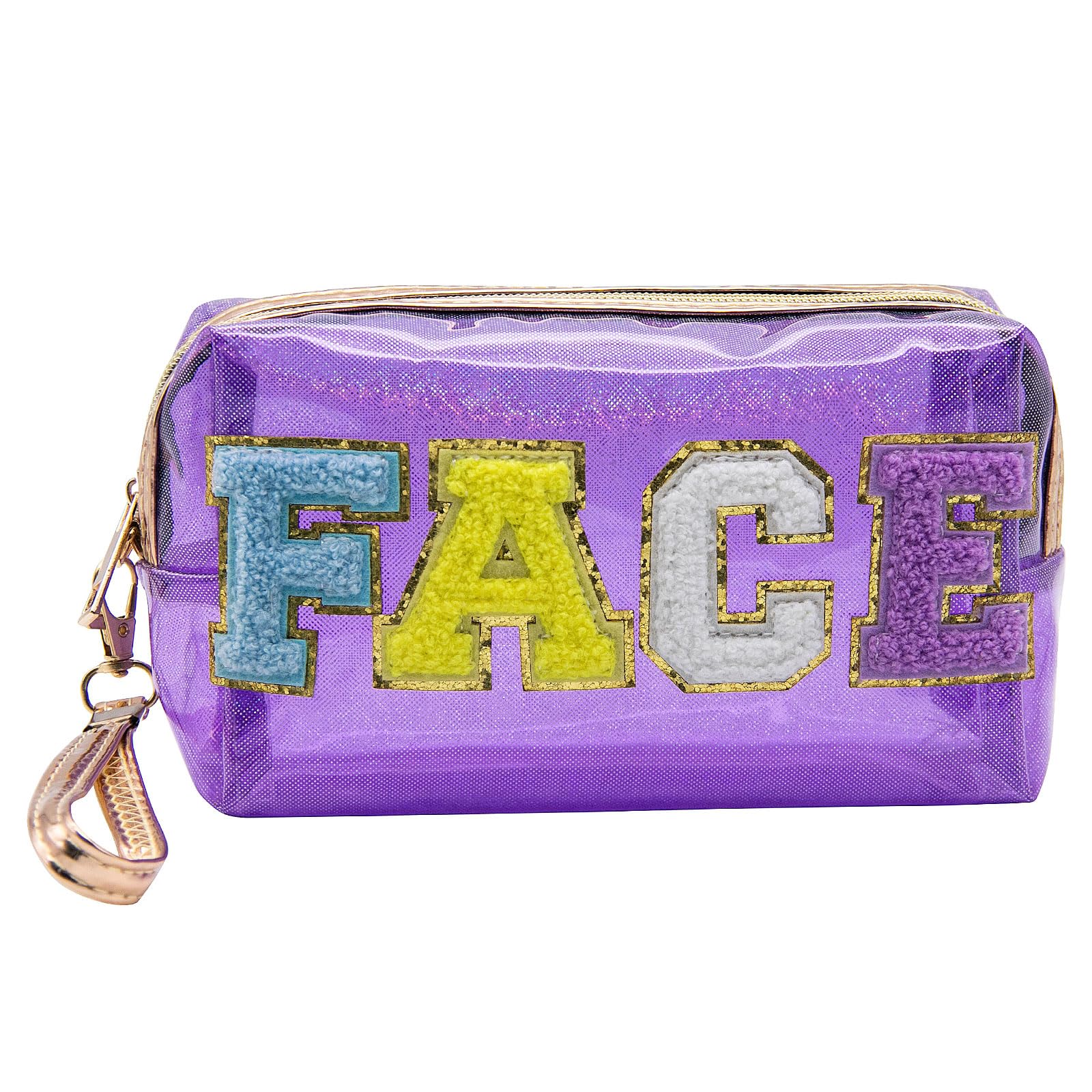 Trousse de maquillage de voyage violette idéale pour vos weekends et déplacements - 8