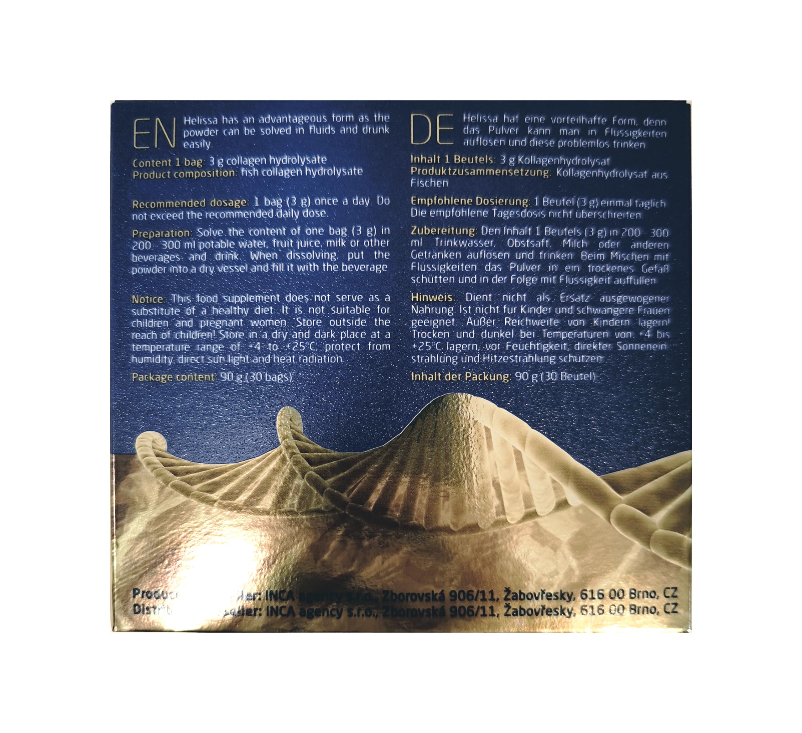 Collagène marin | poudre hydrolysée | hydrolysat de collagène bioactif peptides de type 1, 2 et 3 | sans additifs | goût neutre et solubilité parfaite (1 piéce)