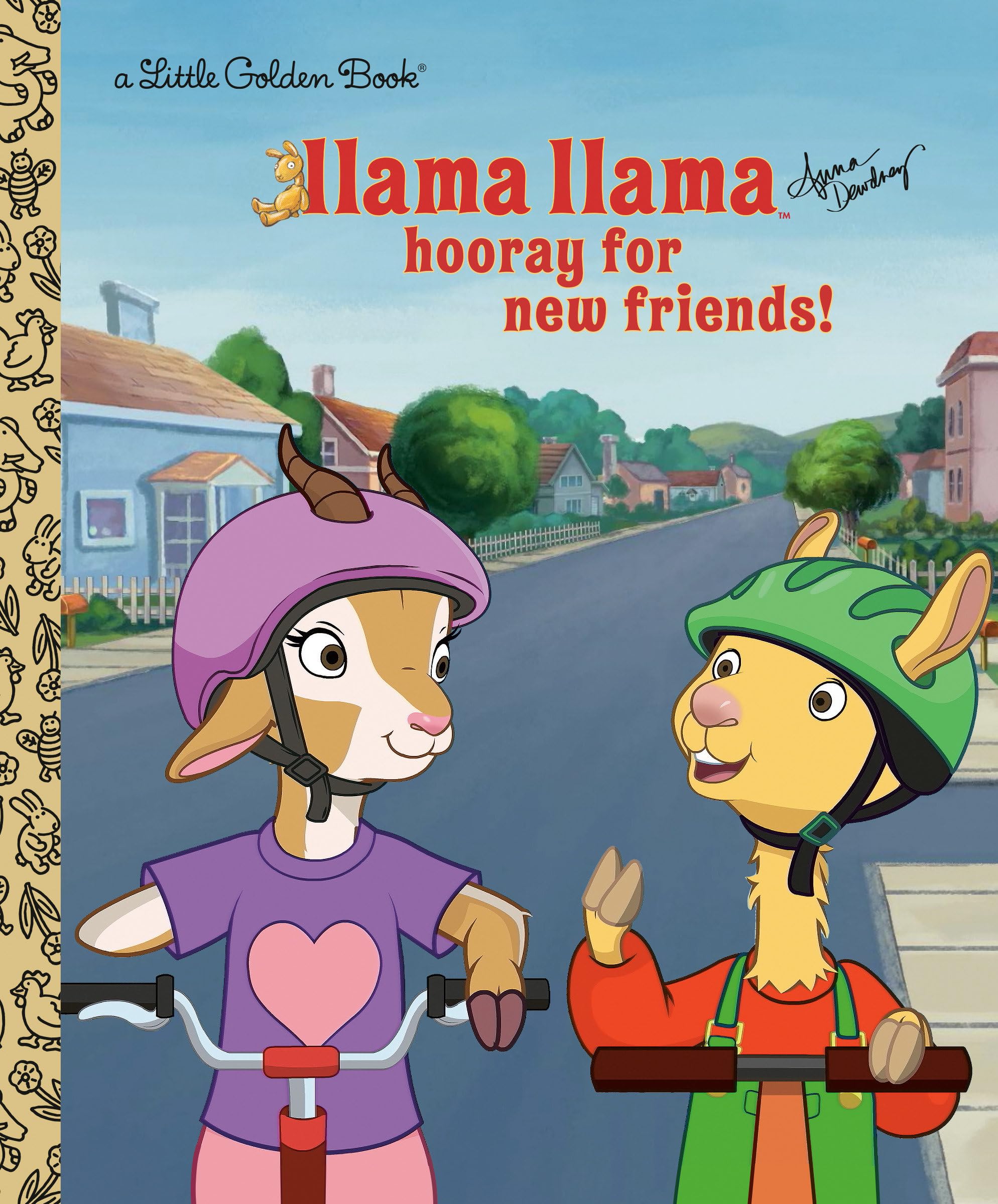 Cover of Llama Llama Hooray for New Friends! (Little Golden Book)
