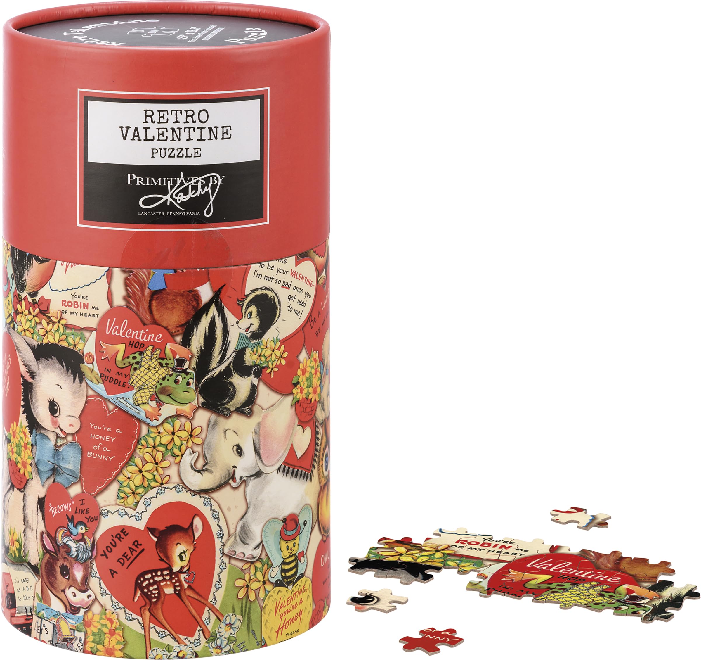 Amazon.com: Primitives by Kathy Puzzle - Vintage Valentine : Toys