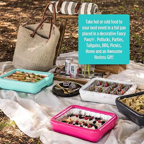 Miniatura 6 de Fancy Panz Classic Sartén, viste y protege tu sartén de aluminio, hecha en EE. UU., de tamaño medio, sartén de aluminio y cuchara incluidos,