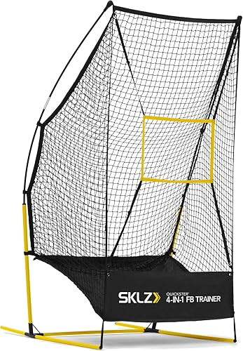 SKLZ Quickster - Red de entrenamiento de fútbol 4 en 1, múltiples destrezas