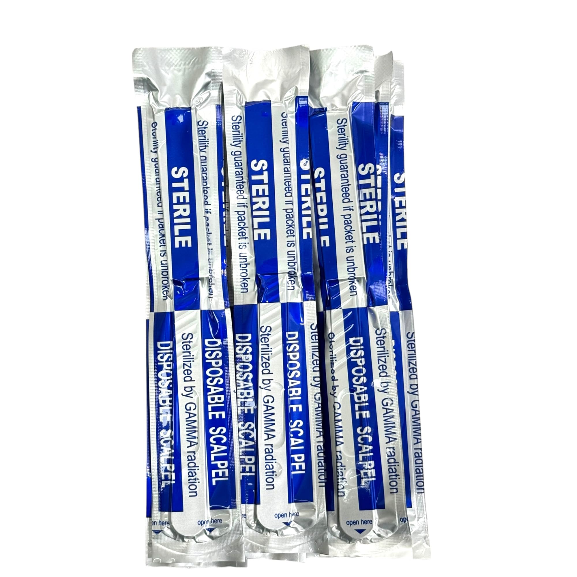 Disposable Sterile Scalpels (10 Pack) - Size #10 High Carbon Steel Blades with Plastic Handle for Dermaplaning, Crafts, Podiatry, Wood Model Making, Mycology, Plant Cutting,Dissecting & More (#23) — Amazon image 8