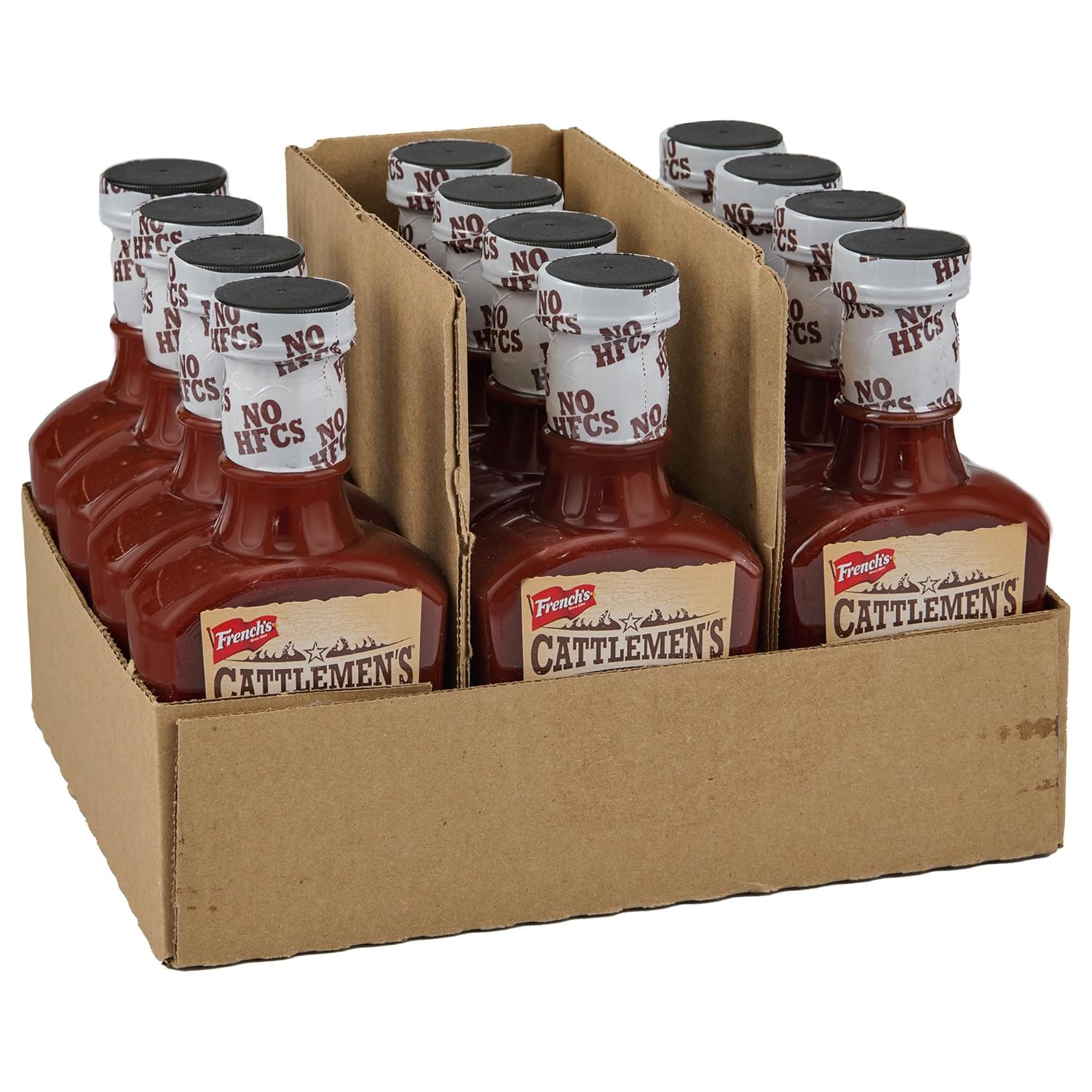 Cattlemen's Kansas City Classic BBQ Sauce, 18 oz (Pack of 12)