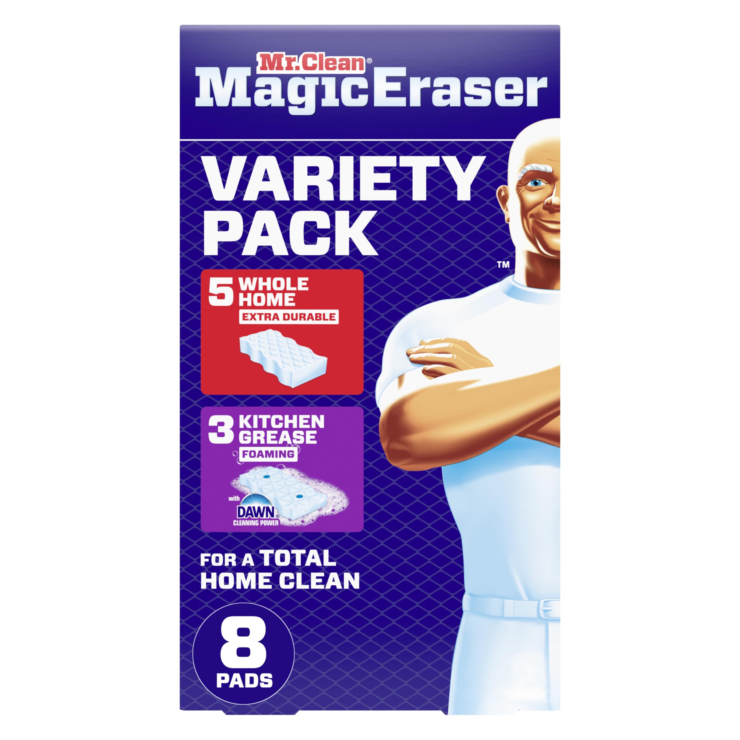 Mr. Clean Magic Eraser Variety Pack, 8 Count