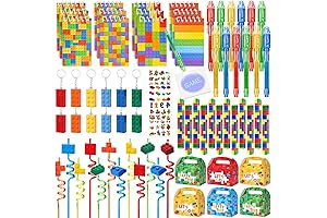 76 FUN LEGO Birthday Party Favors for Kids - Building Block Gifts...