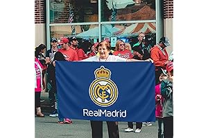 Real Madrid Outdoor Flag - Symbol of Pride and Passion