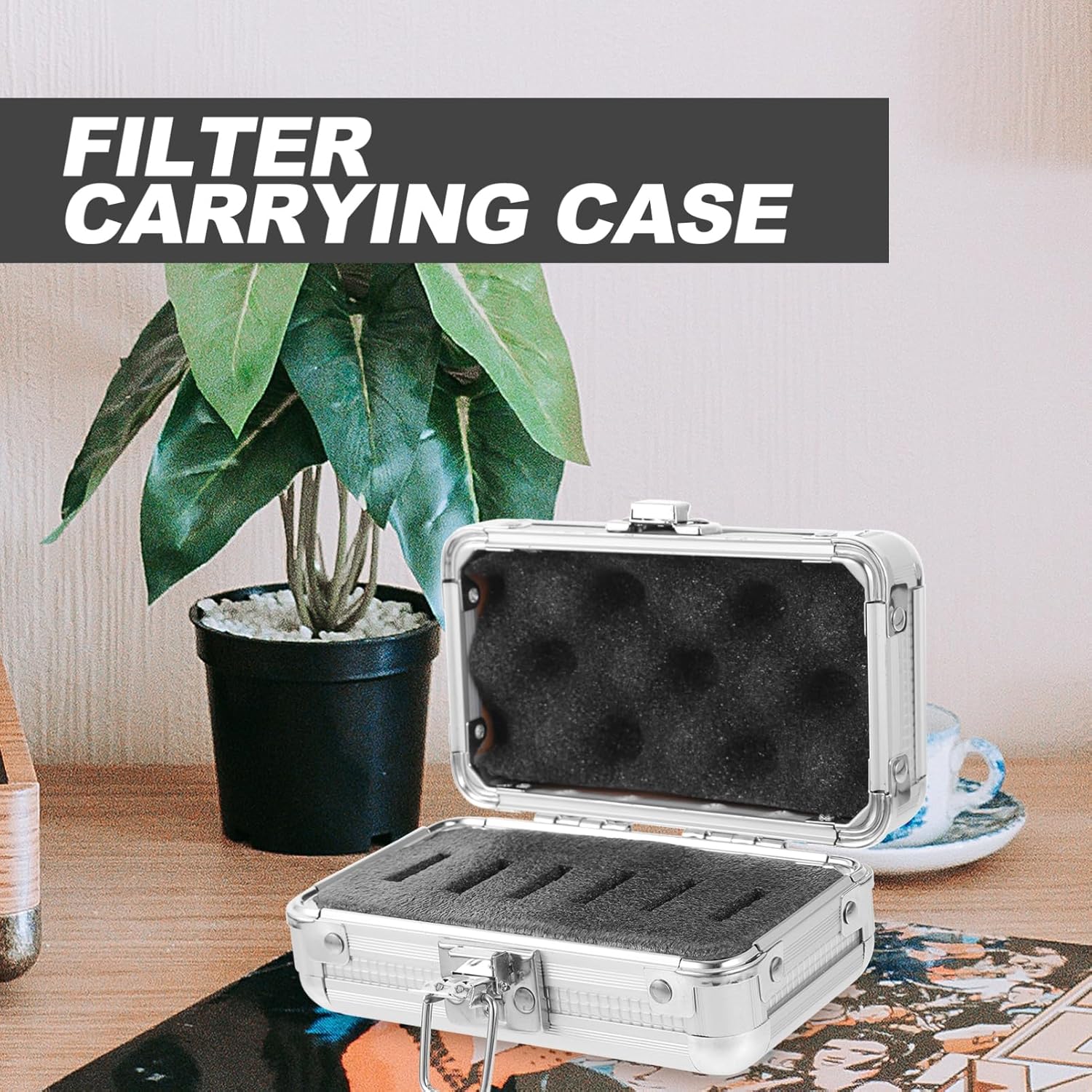 5pcs Box Telescope Filter Storage Box for Filter Compact Easy to Carry