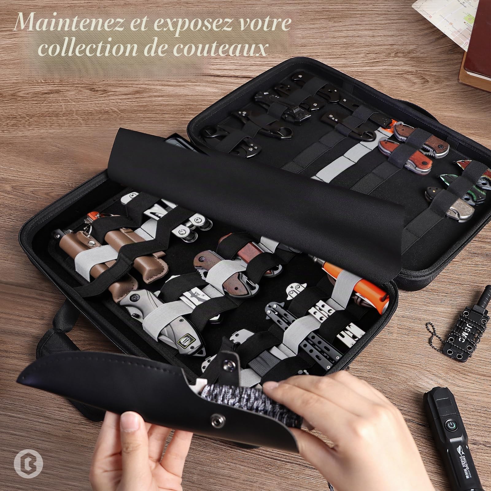 BRANTMAKER Malette à couteaux Collection GC-1005