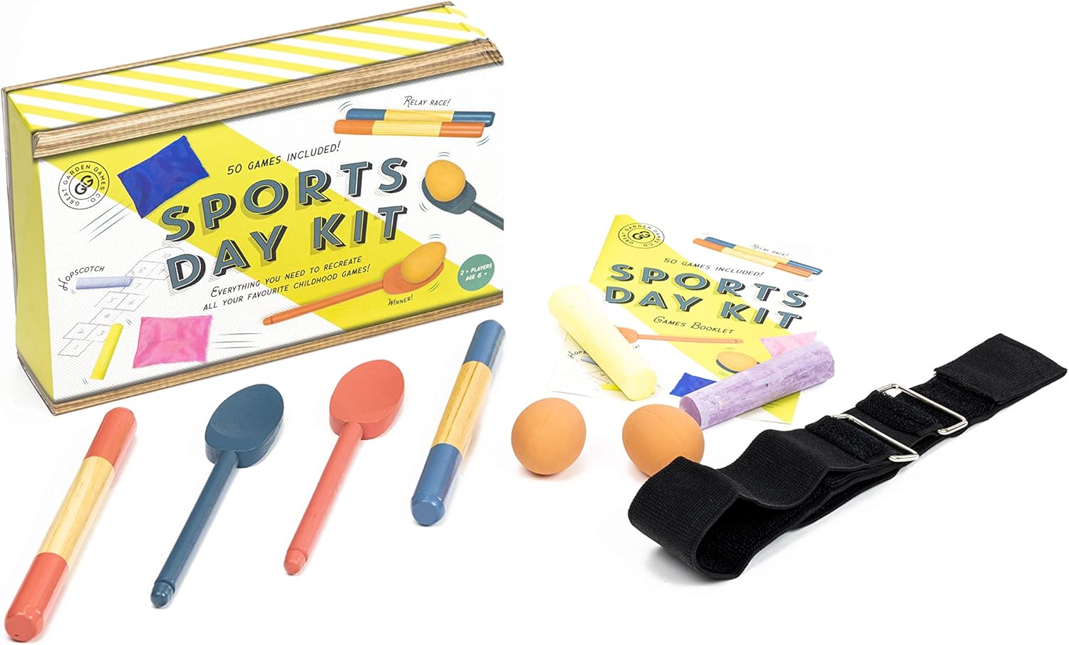 Professor Puzzle | Sports Day Kit | Outdoor Games | Ages 6+ | 2+ Players