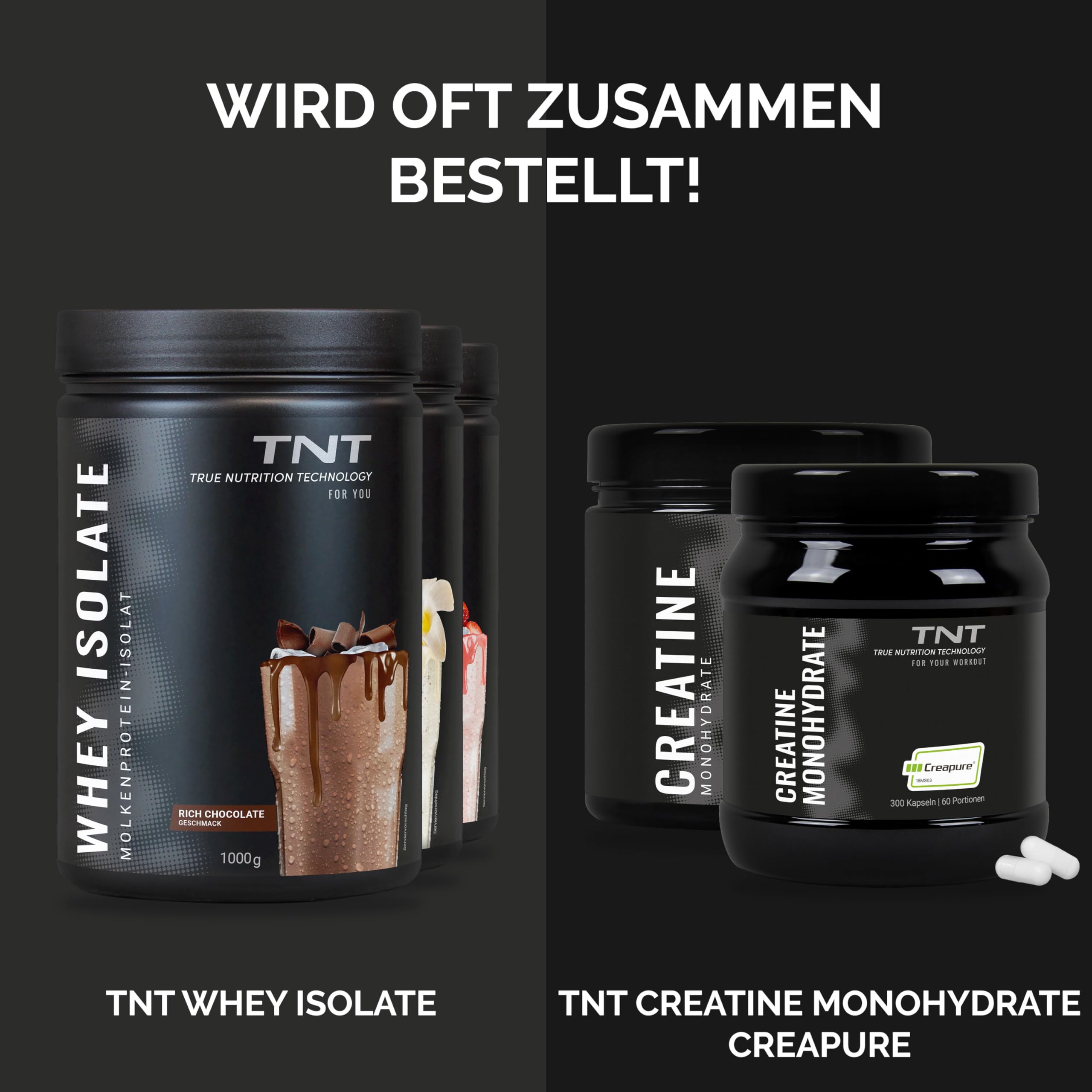 TNT Whey Protein Isolate - 1kg - Molkeprotein Isolat - Rich Chocolate | Eiweißpulver - 25g Protein pro Shake - Tolle Löslichkeit - Leckerer Geschmack - Wenig Fett & Kohlenhydrate - Vegetarisch