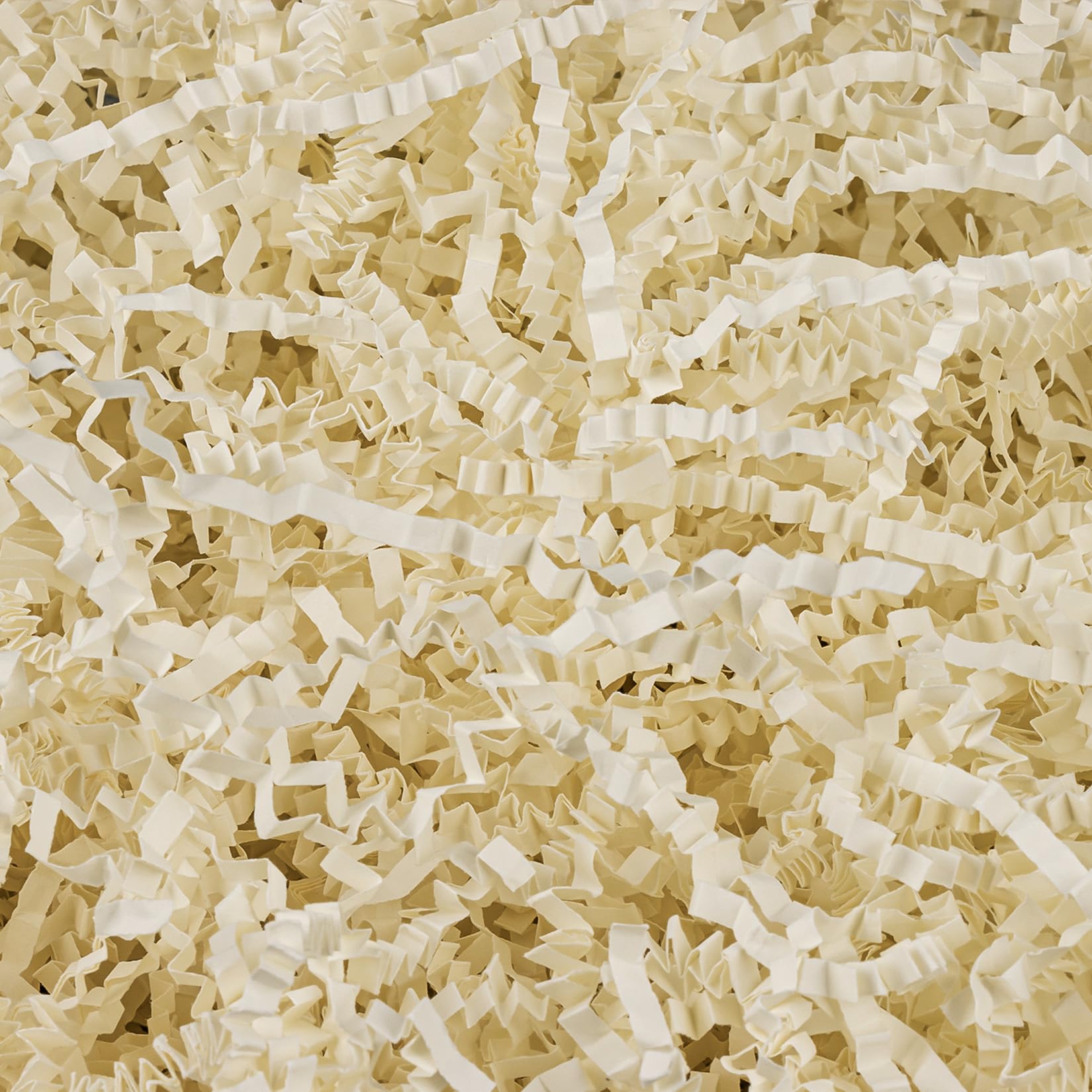 Sukh Off-white Crinkle Paper Filler - Shredded Paper, Gift Basket &amp; Box Wrap