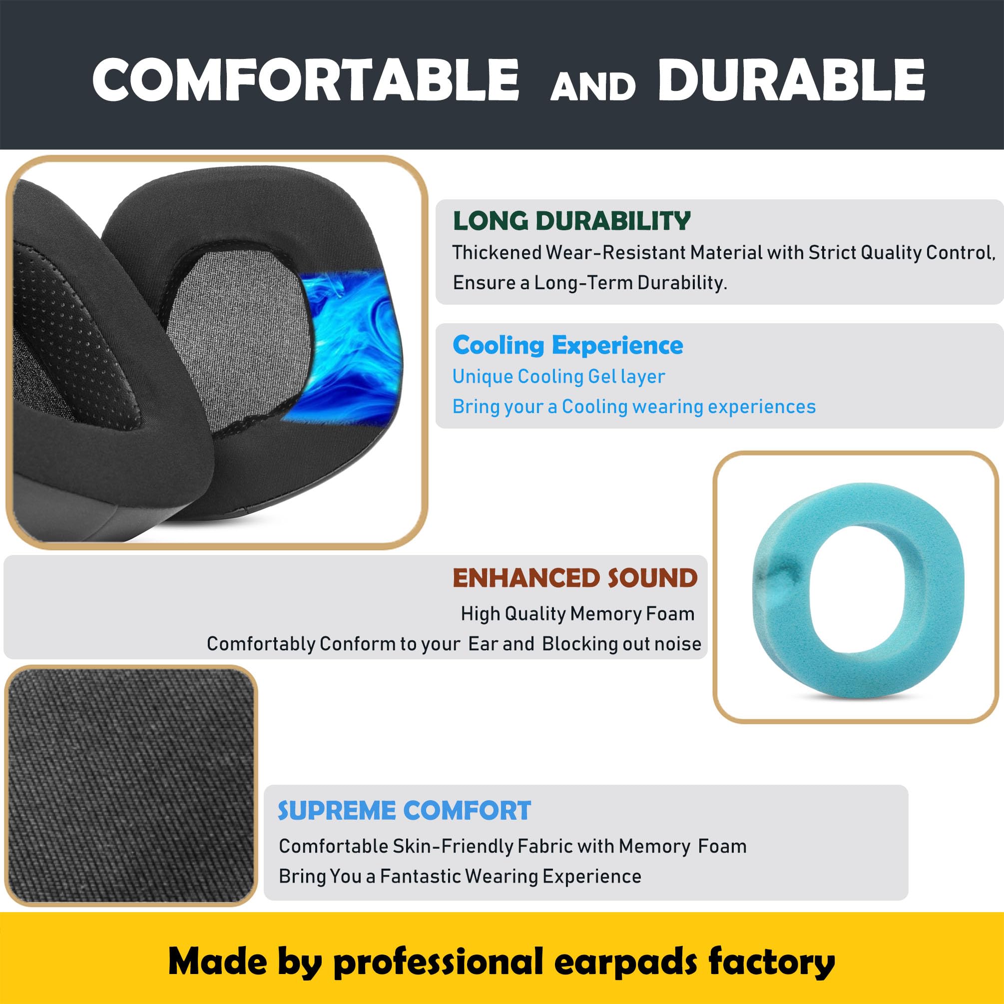 TaiZiChangQin MDR-ZX770BN - Cuscinetti auricolari di ricambio compatibili con cuffie Sony WH