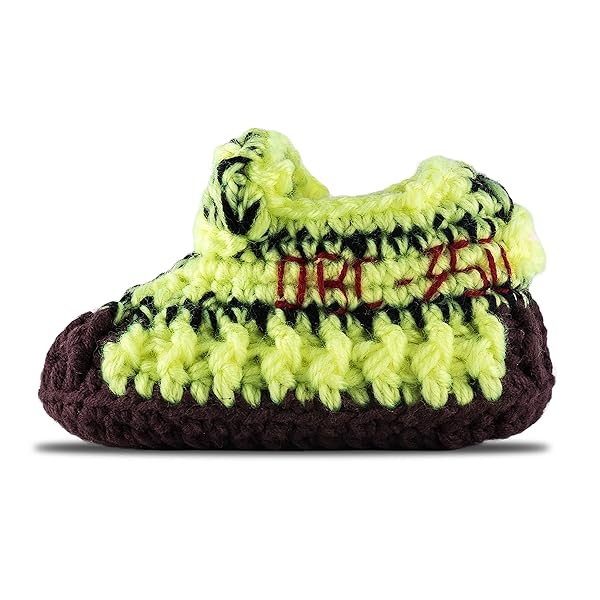 Diaper Book Club Baby Sneakers Crochet Hypebeast Shoes for Toddler Sneakerheads, Soft Booties for Boys & Girls, Designer…
