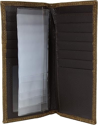 Miniatura 4 de ARIAT Rodeo Camo Flag Wallet para hombre Marrón