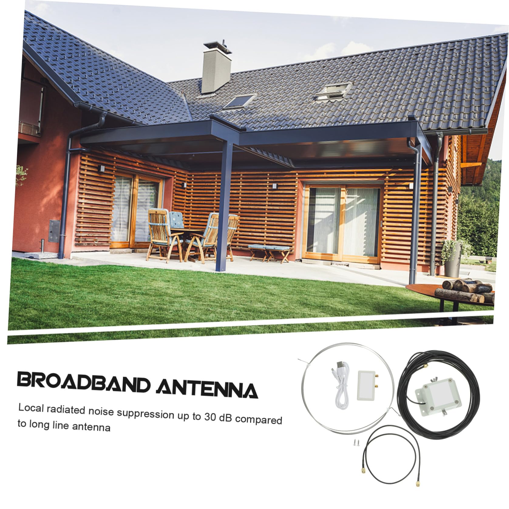 Antenna Ricevente Attiva ad Anello Mla-30 a Basso Rumore