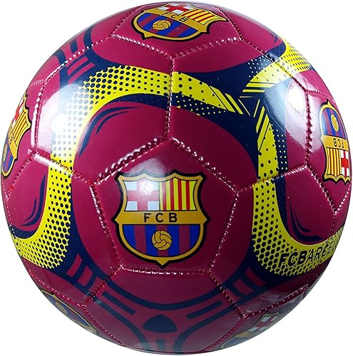 Balón de fútbol con licencia oficial del FC Barcelona, tamaño 5-10