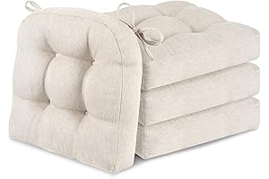 Tromlycs Gel Memory Foam Dining Chair Cushions (Set of 4)