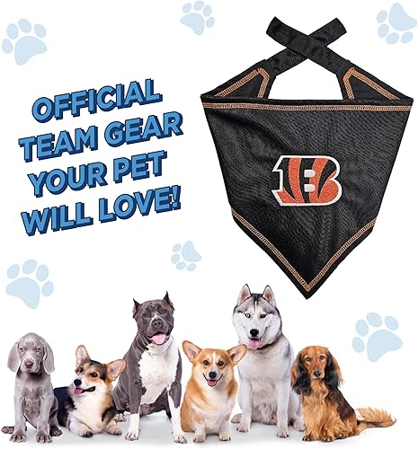 Miniatura 97 de Pets First NFL Buffalo Bills TIE - Bandana para perro, grande/XL. Bandana para perro, para mascotas, gatos, perros, la mejor bandana para el día