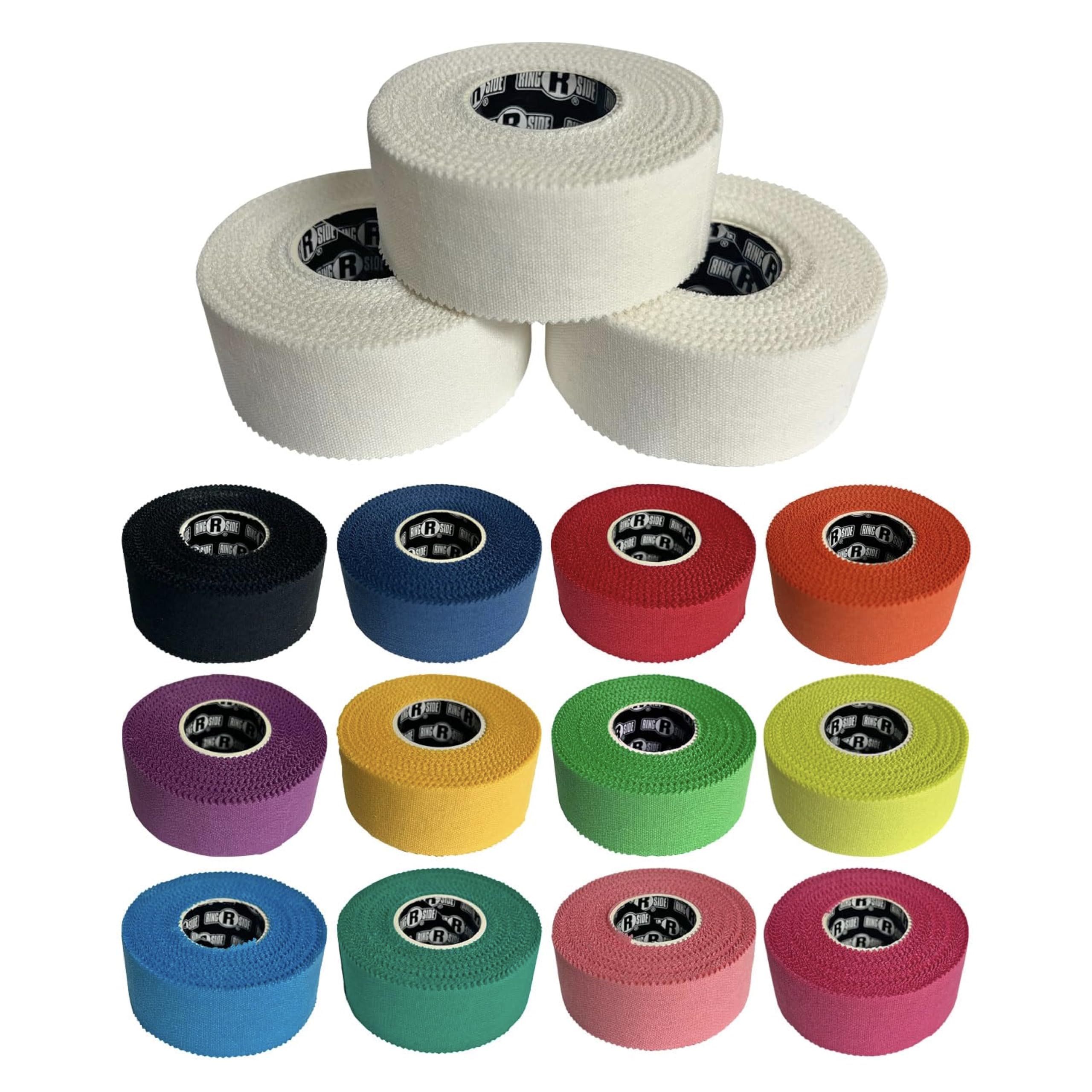 Ringside 1 Athletic Trainers Tape Cotton Kinesiology Tape for Combat Sports Adhesive Athletic Tape for Men and Women