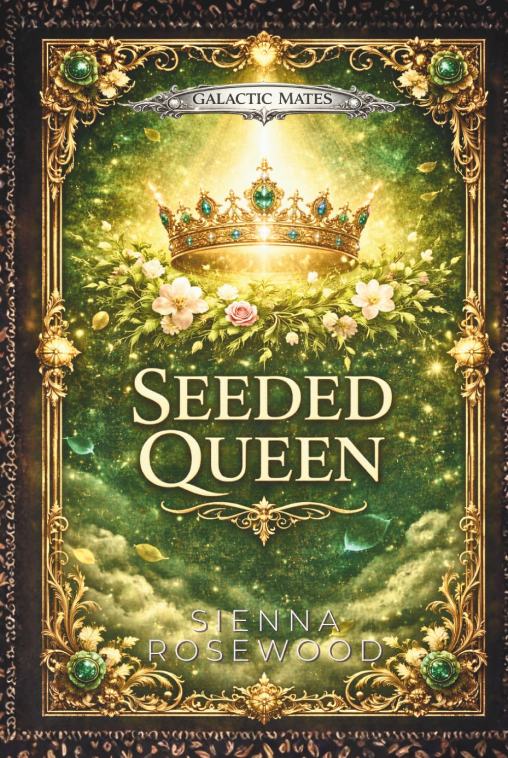 Seeded Queen: A Friends to Lovers Romantasy Novel (Galactic Mates Series)