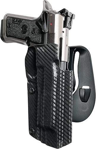 Black Scorpion Gear OWB Kydex Paddle Holster se adapta a Beretta 92X Performance