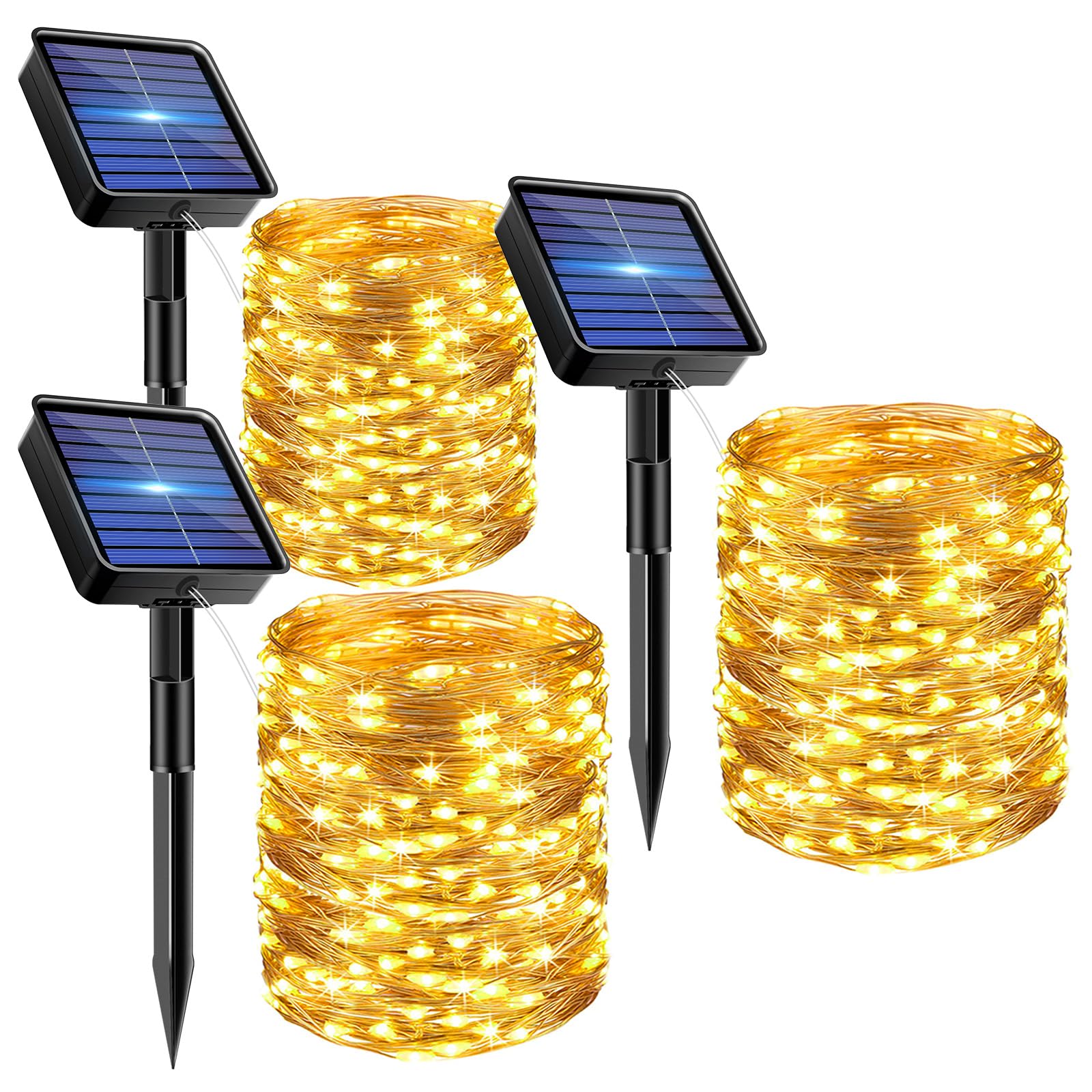 Bitjam 3 Pack Solar Fairy Lights