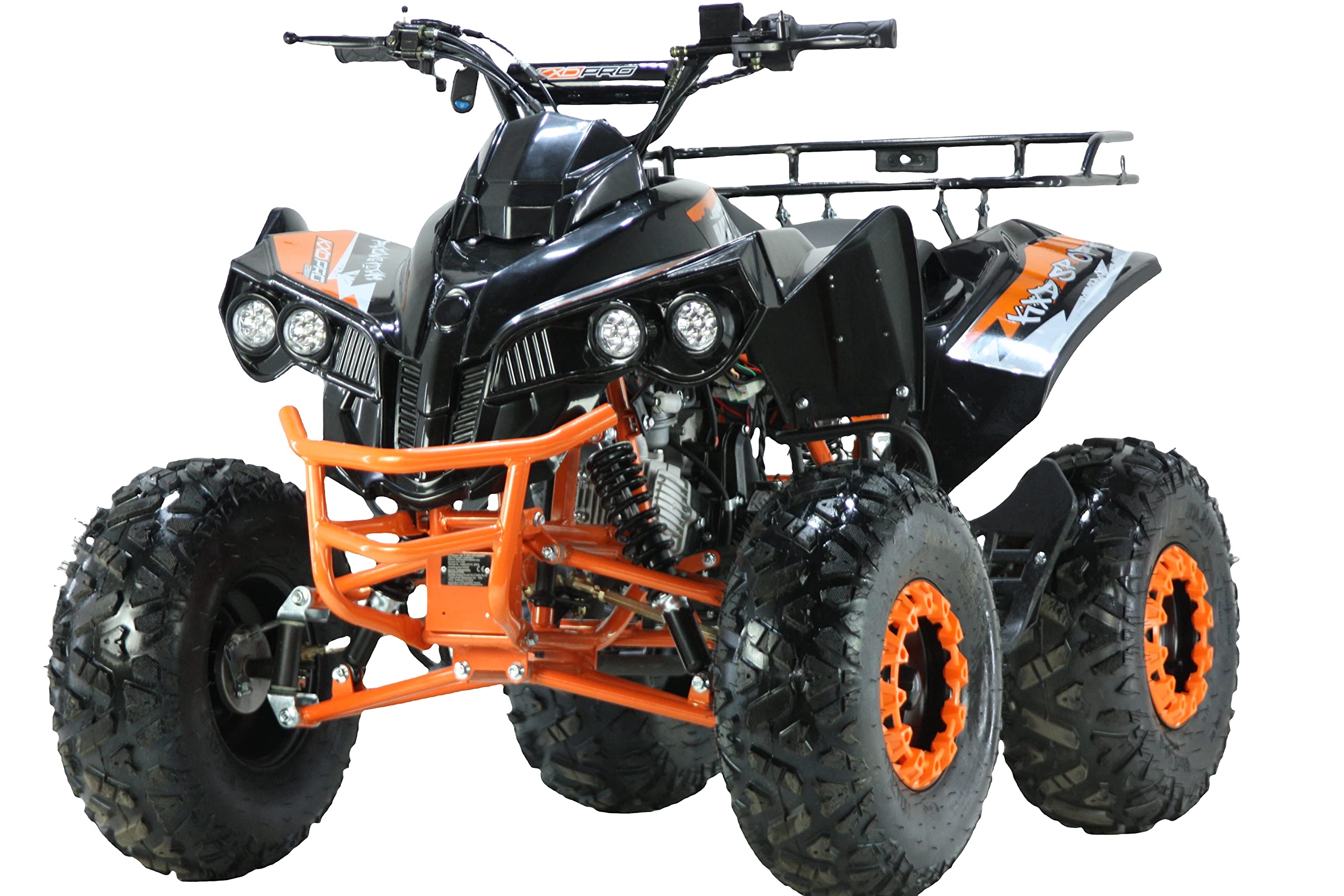 125ccm Quad ATV Kinder Pitbike 4 Takt Motor Quad ATV 8 Zoll KXD ATV 008 Orange