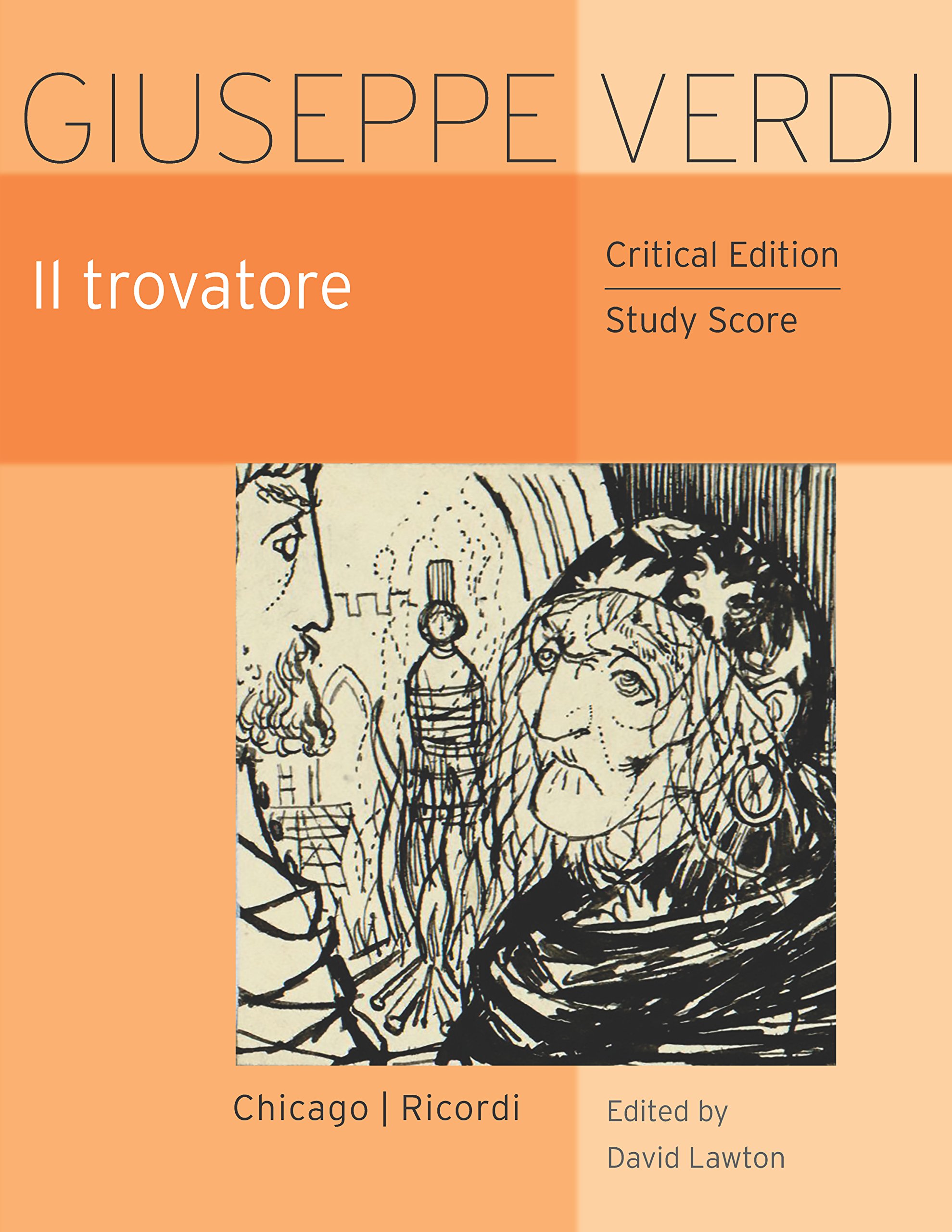 Partition d'étude critique Il trovatore pour comprendre la composition et l'orchestration de Verdi