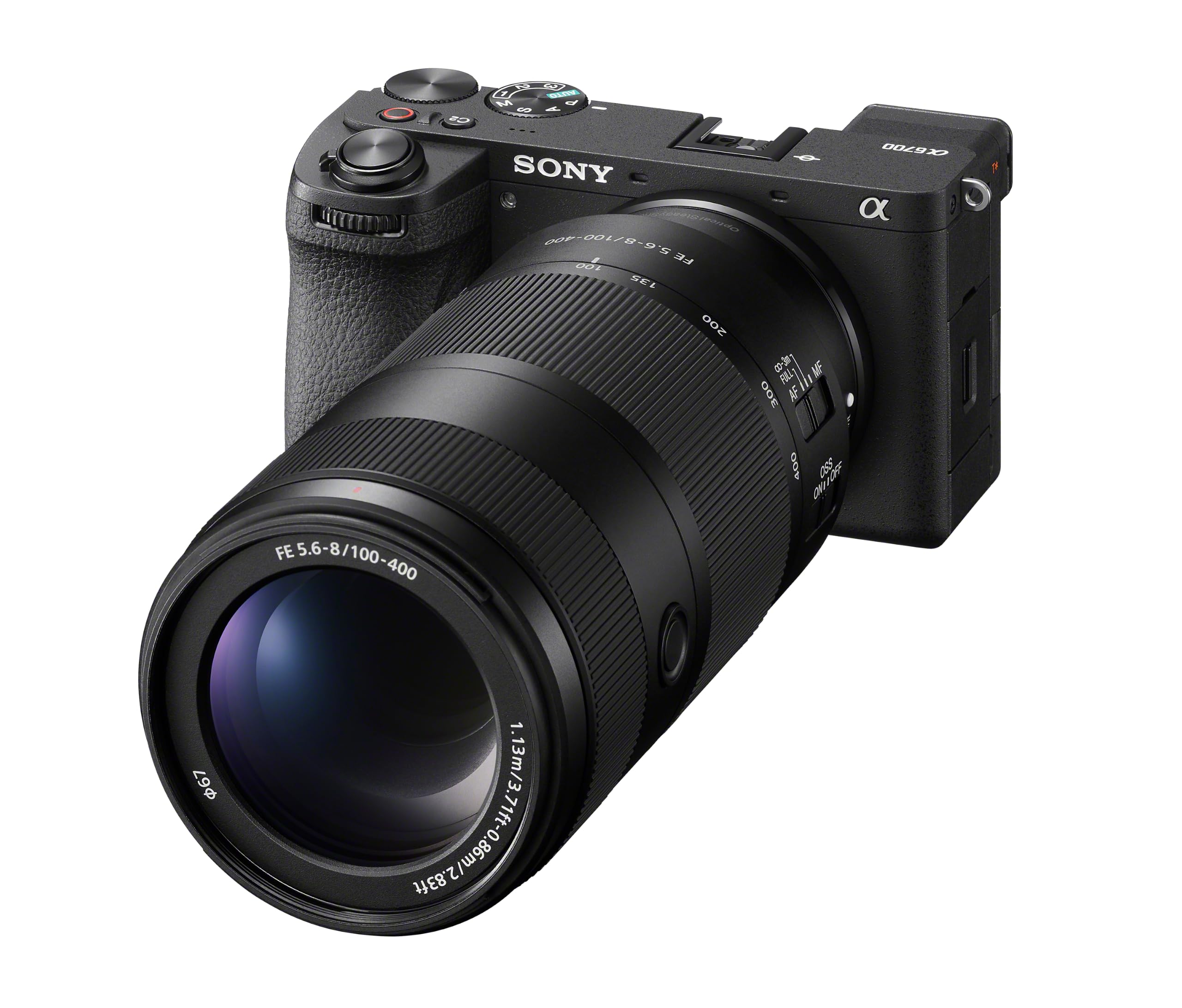 Sony FE 100-400mm F5-6.3OSS Obiettivo Zoom Teleobiettivo Full-Frame | Obiettivo full-frame per bird watching e la fotografia di animali, natura, wildlife, sport, viaggio, città e aviazione