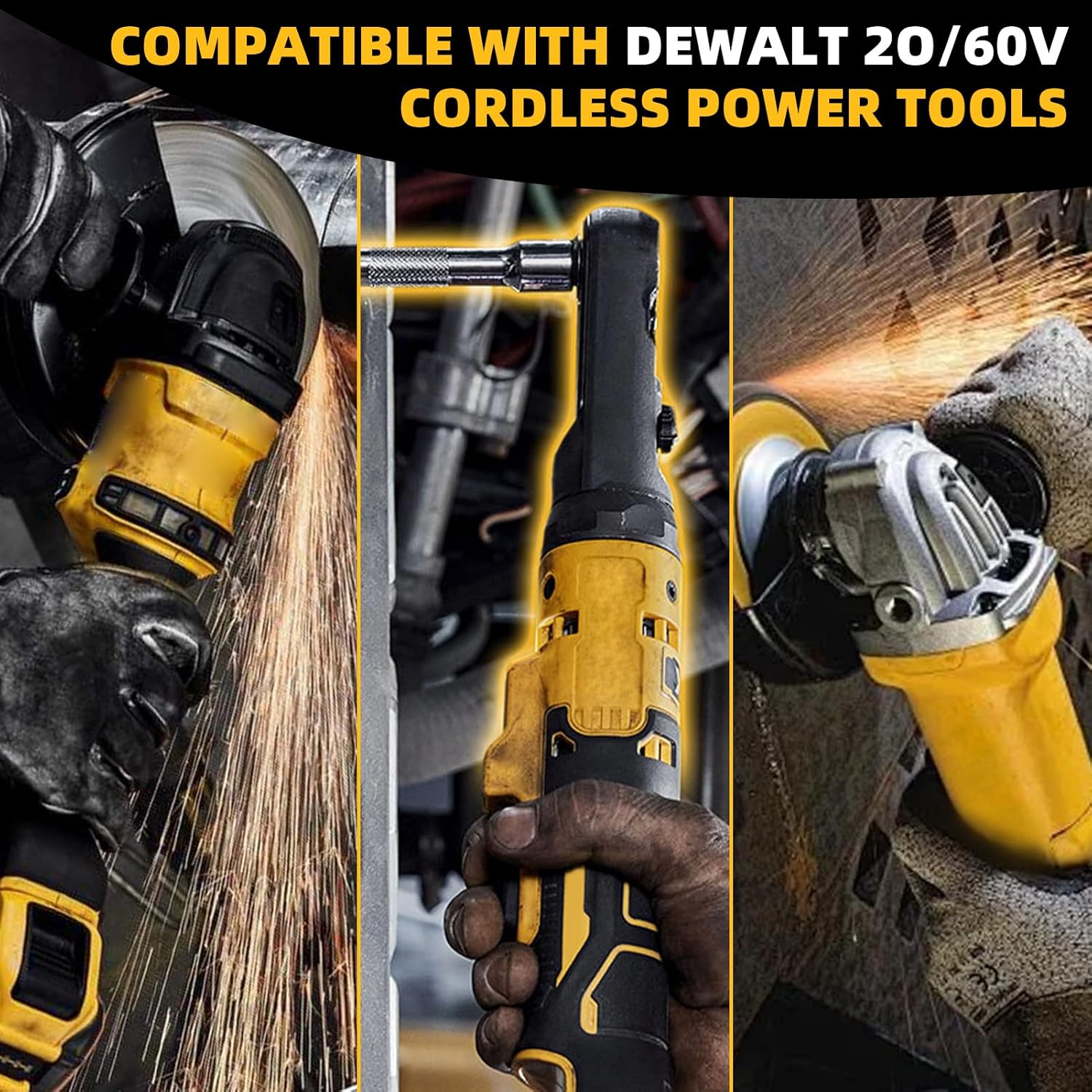 【Large Capacity】 4 Pack DCB606 12000Ah Lithium Ion Battery Replacement for Dewalt 60V max Battery Real Capacity Compatible with Dewalt 20V/60V Max DCB609 DCB612 Battery Power Tools and Chargers