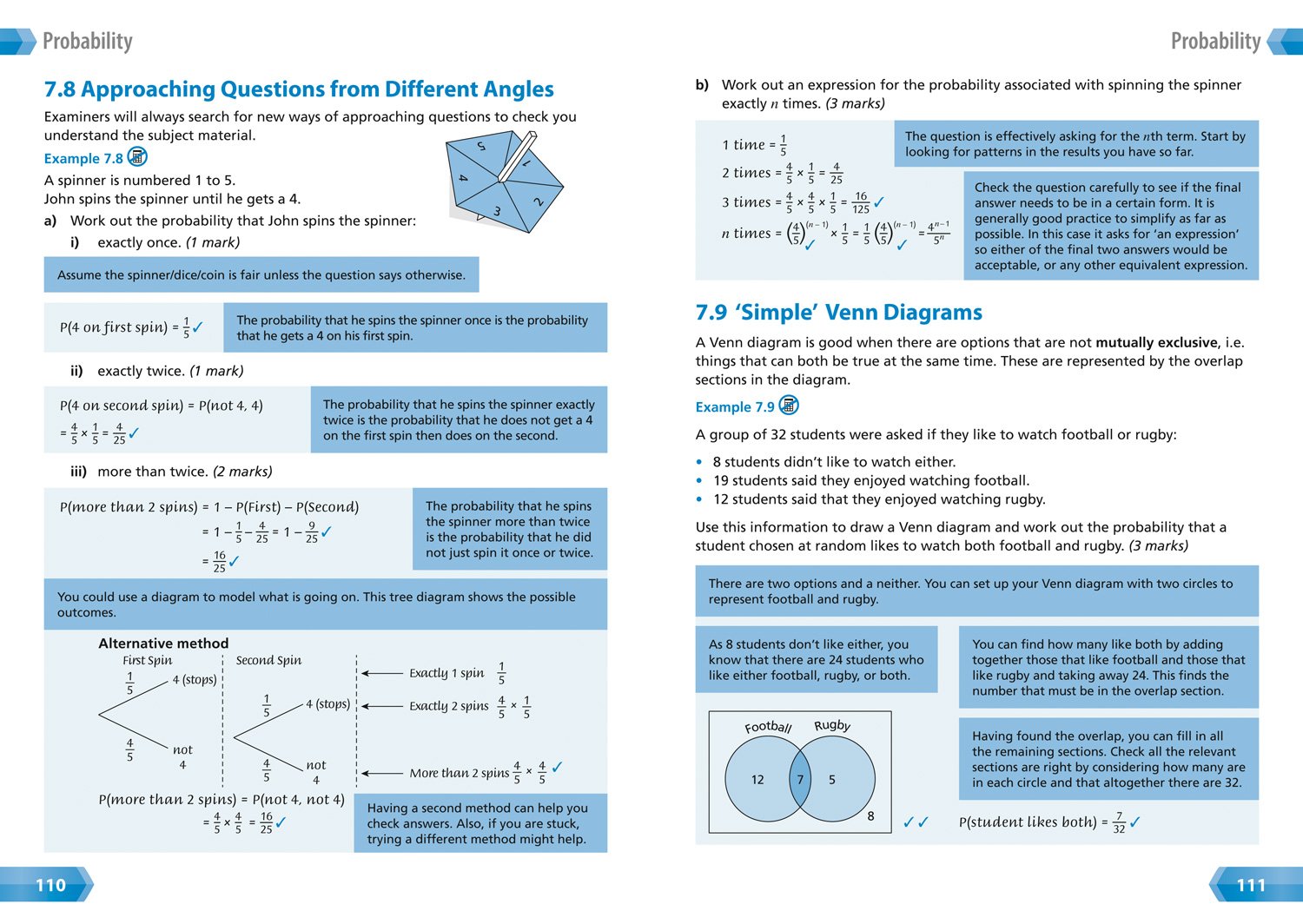 AQA GCSE 9-1 Maths Higher Grade Booster (Grades 5-9): Ideal for home learning, 2021 assessments and 2022 exams (Collins GCSE Grade 9-1 Revision)
