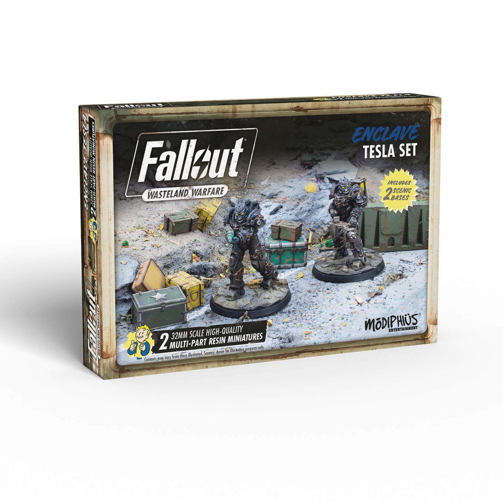 Amazon.com: Modiphius Fallout - Wasteland Warfare - Enclave Tesla