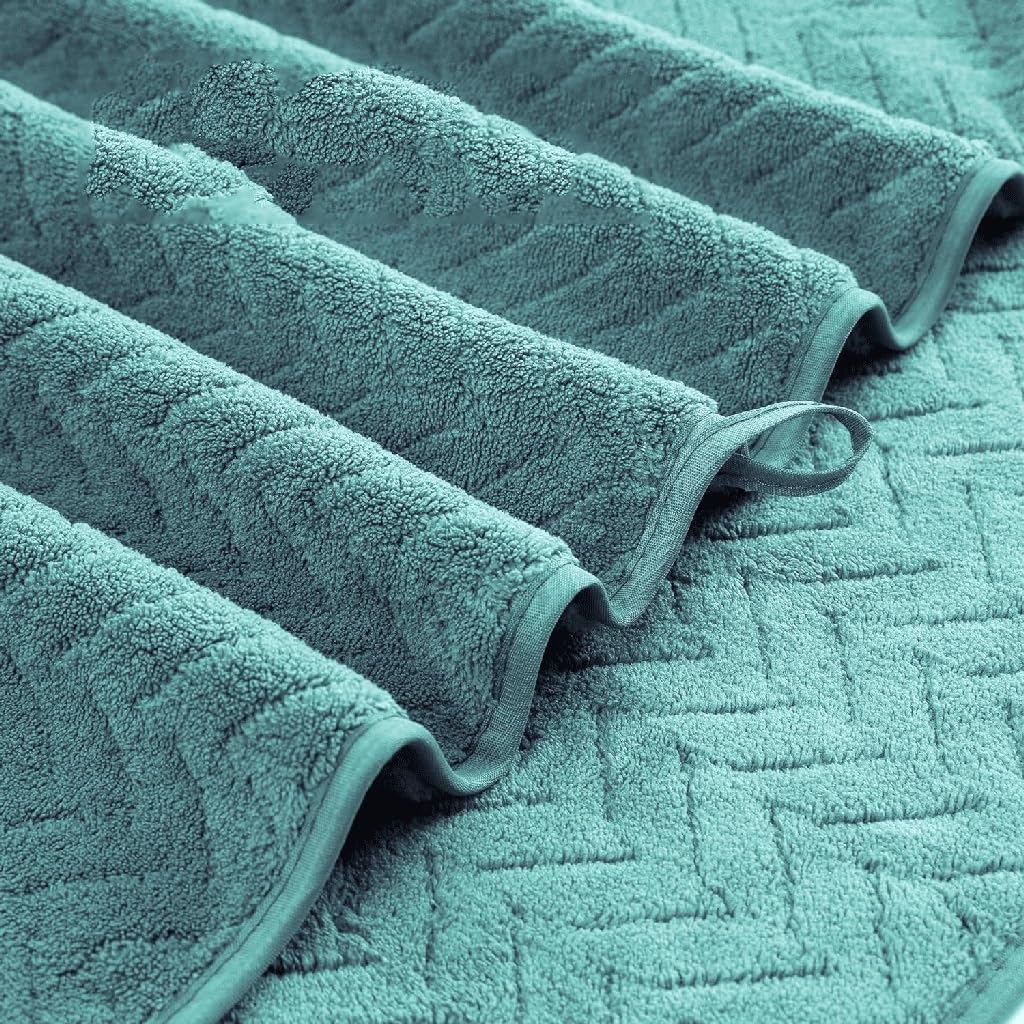 Fiber Towel for Bathroom Polyester Towel Set of 6 Hand Towels Quick Drying