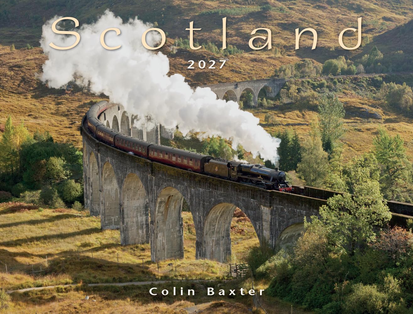 2027 Scotland: Calendar Scotland Landscape – Wall Calendar – Month to View – 12 Months