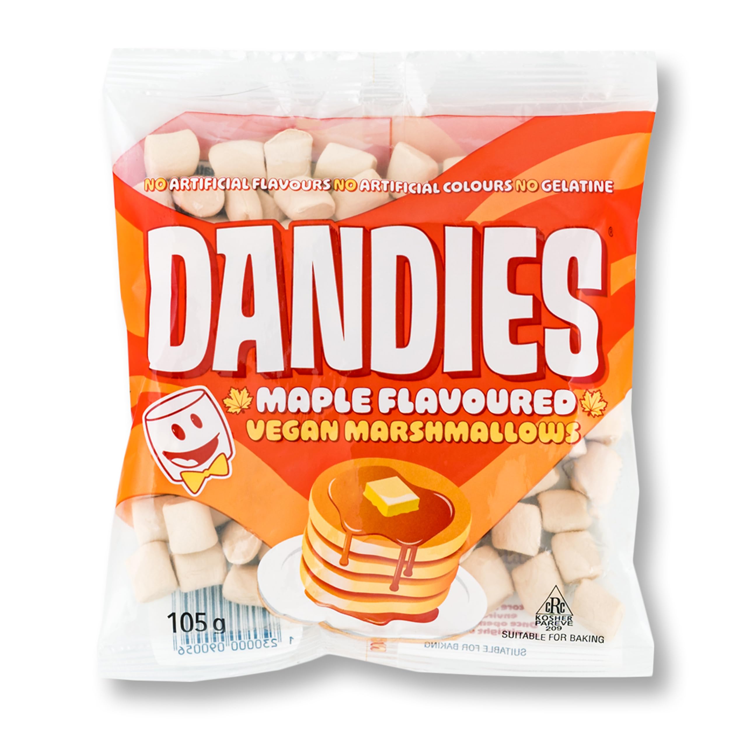 Dandies Vegan Maple Marshmallows 105g - 10 Pack