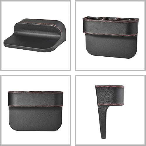 Miniatura 6 de Organizador multifuncional para asiento de automóvil con espacio para la taza de café, teléfono y botella