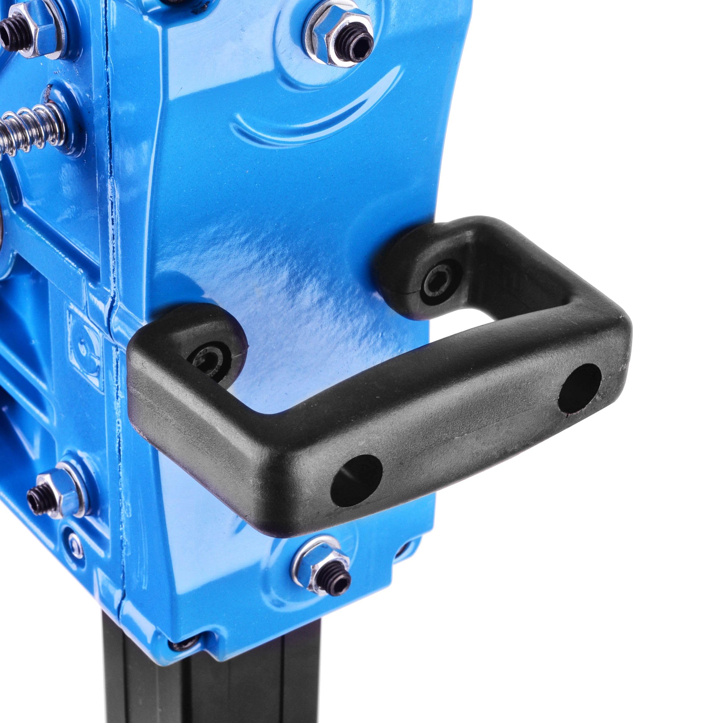 STAKO Soporte de perforación inclinable de 45° para taladro de núcleo con abrazadera de montaje de 60 mm – Diámetro máximo de perforación de 202 mm – Base de perforación 12 kg – Altura de elevación 62