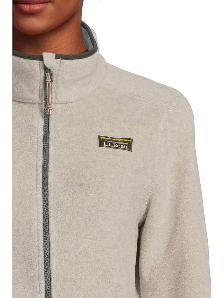 Gray L.L.Bean Mountain Classic Fleece Jacket