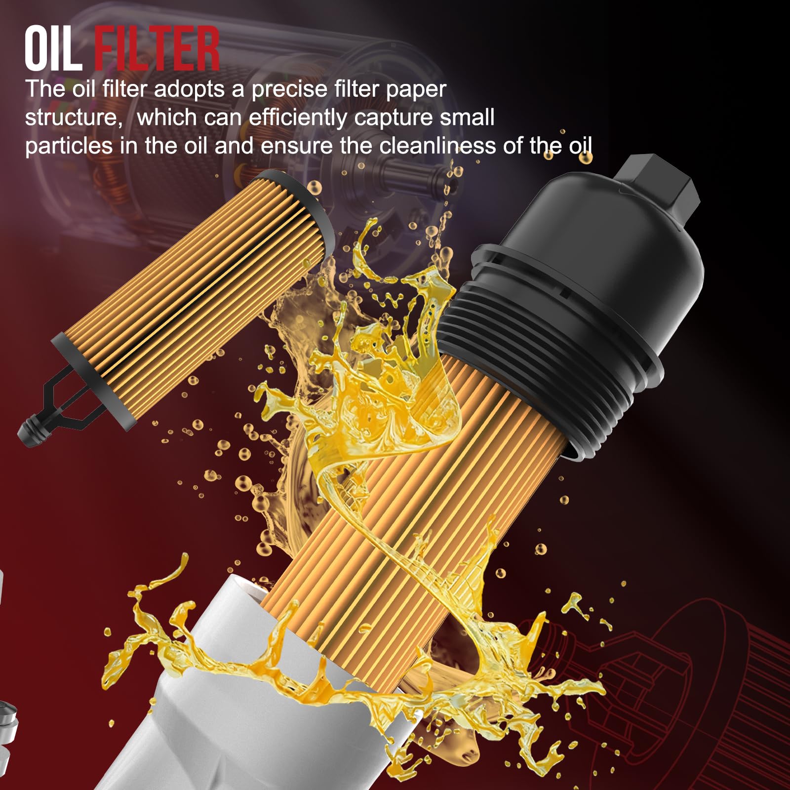 Amazon | 926-959 アルミニウム エンジン オイル クーラー ジープ