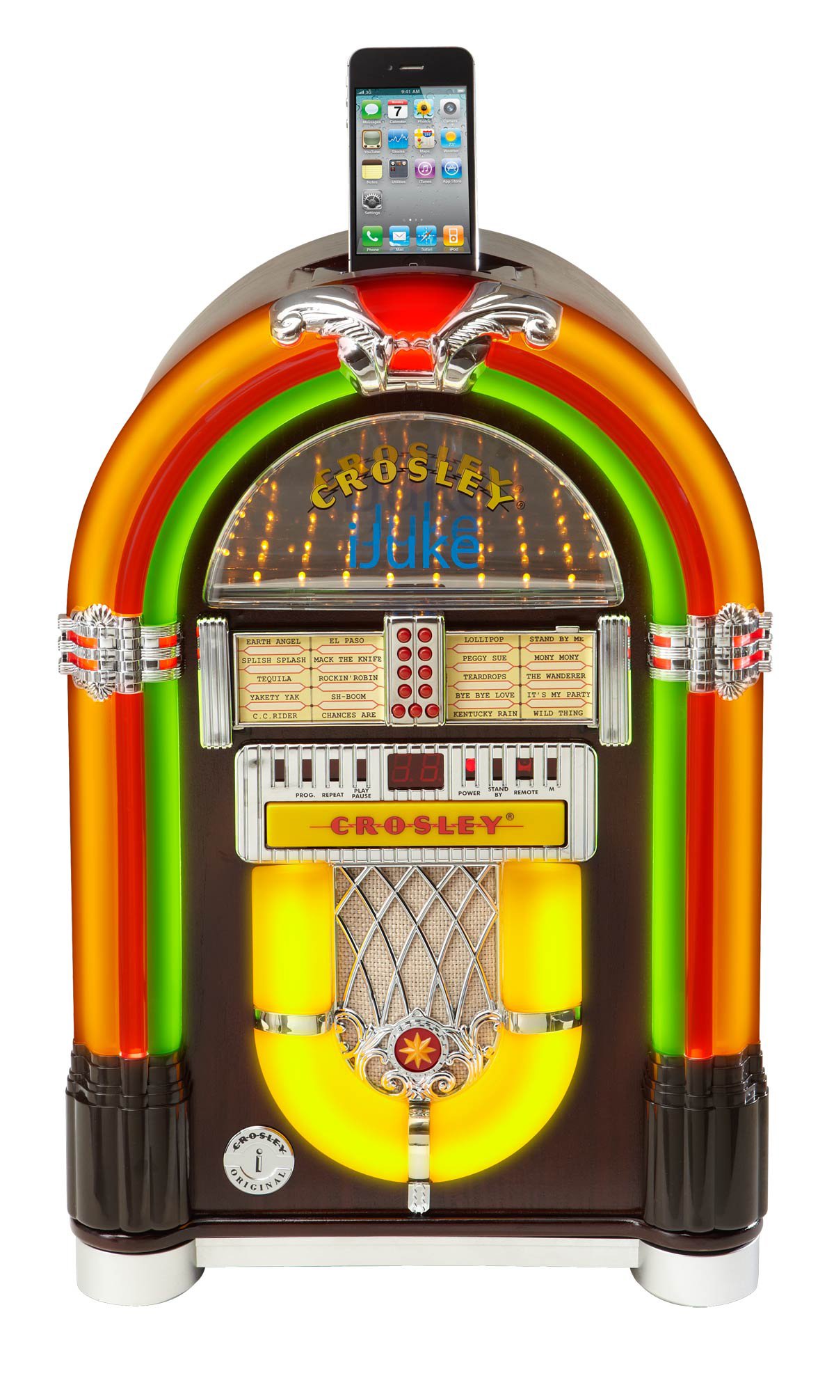 Amazon.com: Crosley CR1702-CH iJuke Premier Jukebox with Universal