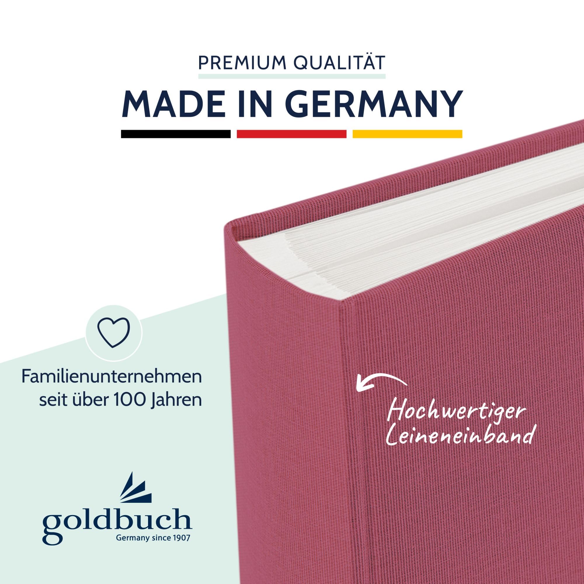 Amazon.co.jp: Goldbuch Trend フォトアルバム 25 x 25 cm 60ページ